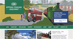 Desktop Screenshot of eorailway.co.uk